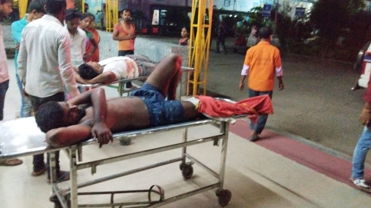 Bihar News : road accident in Vaishali, condition of seven Kanwariyas critical; Three bikes collided, Sawan