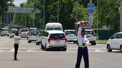 चंडीगढ़ में ट्रैफिक