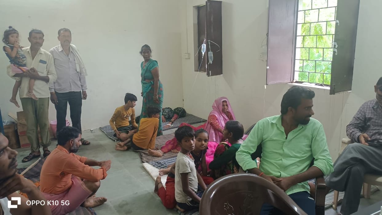More than 36 people fell ill due to spread of diarrhea in Patharguwa village