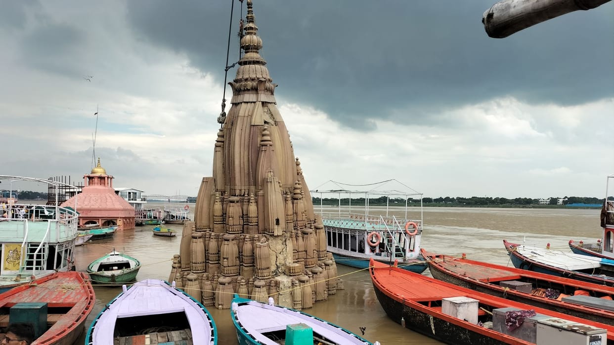 Ganga water level reached 64.86 meters commotion increased in Varuna in varanasi