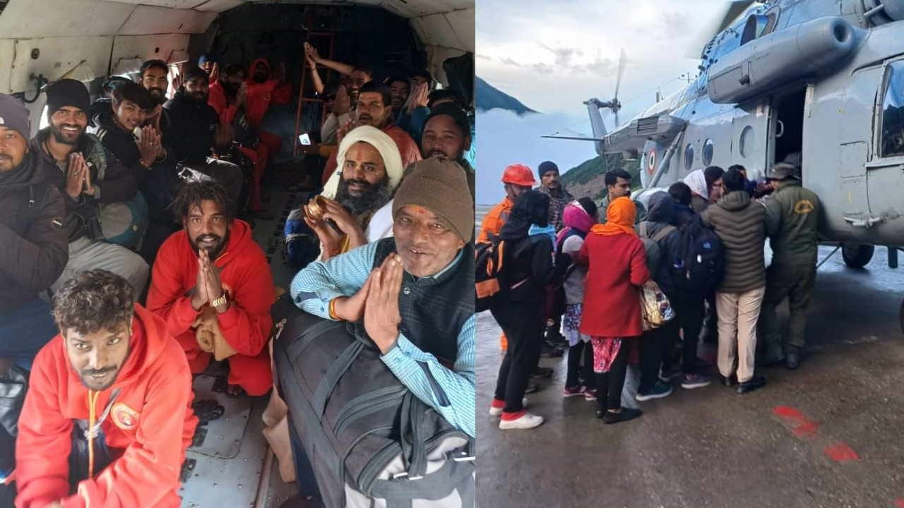 Kedarnath Dham air lift rescue started with MI 17 and Chinook Army takes charge read all Updates in hindi