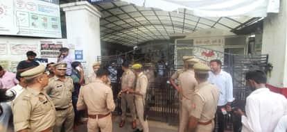 केजीएमयू लाई गई दुष्कर्म पीड़िता।