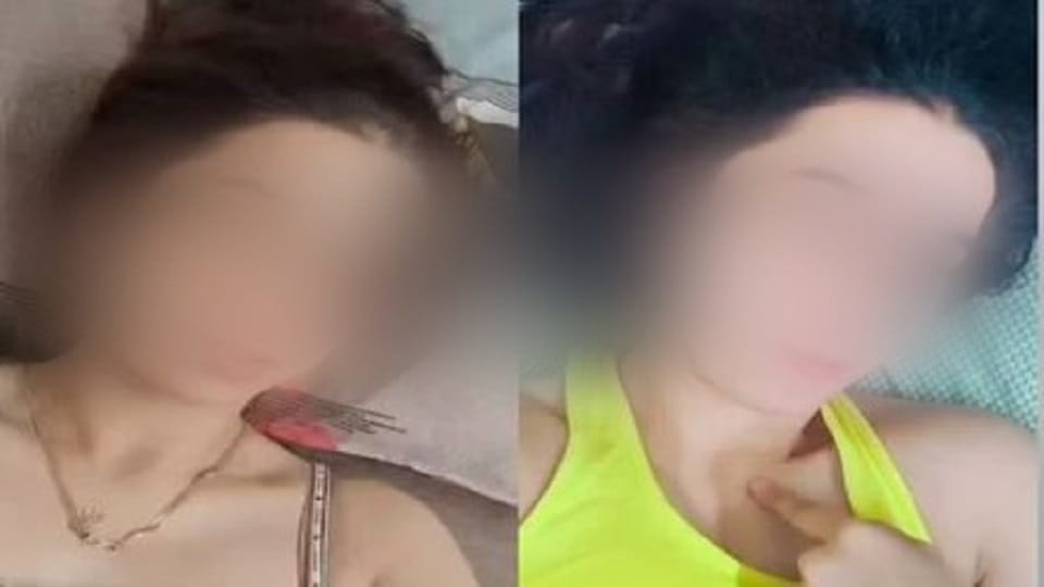 Videos of thana incharge going viral on social media who caught with inspector in room in Agra