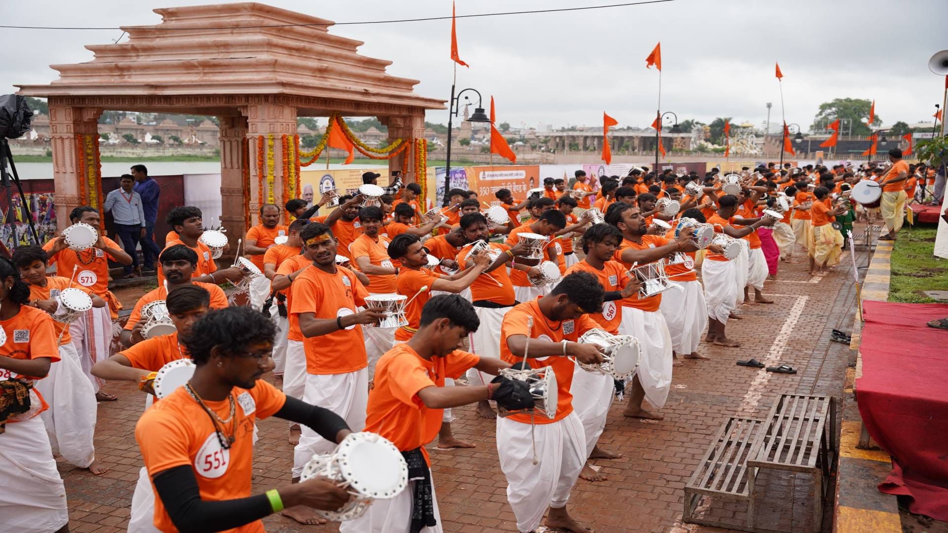 Mp News Ujjain Created History People Make World Record To Playing Damru See Photos