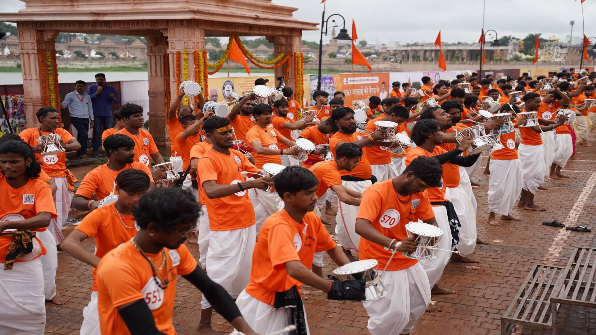 Mp News Ujjain Created History People Make World Record To Playing Damru See Photos