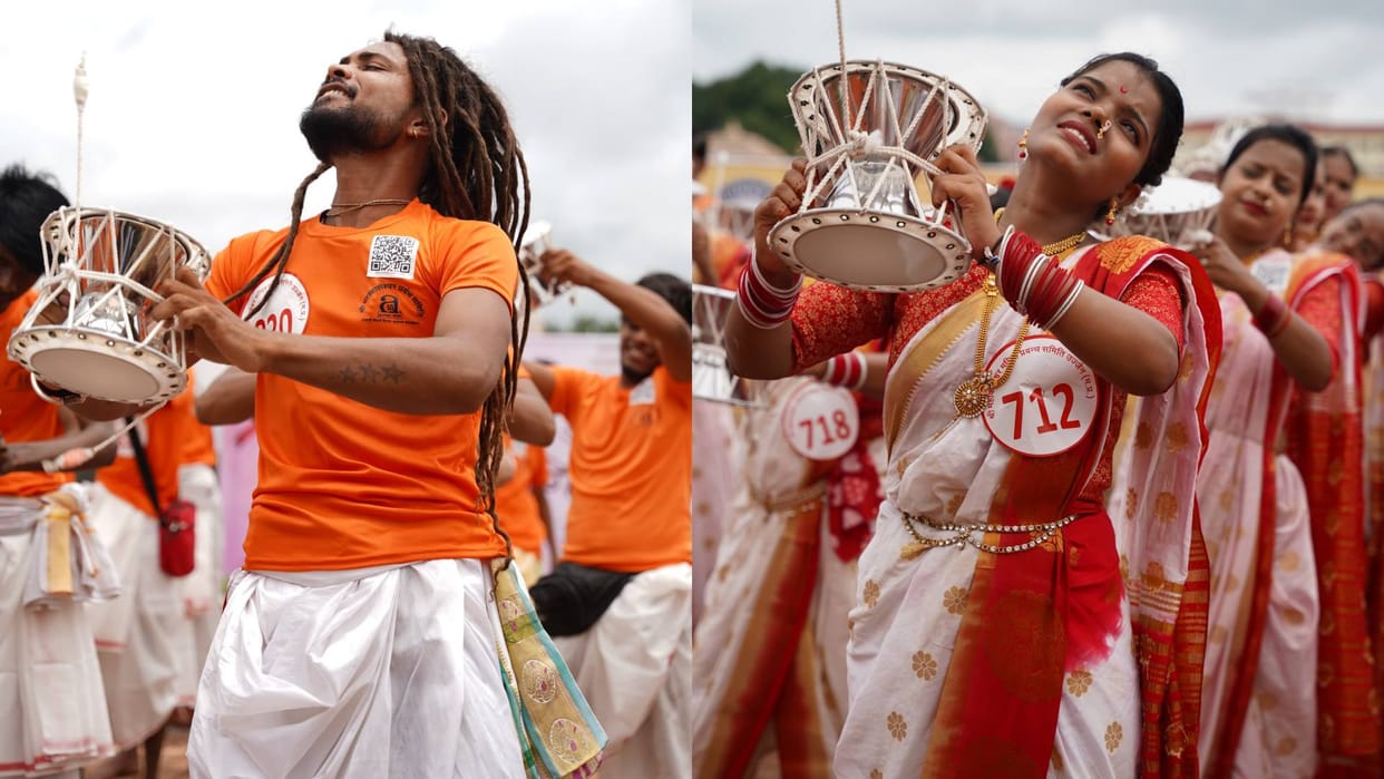 Mp News Ujjain Created History People Make World Record To Playing Damru See Photos