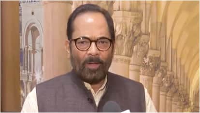 भाजपा नेता मुख्तार अब्बास नकवी।