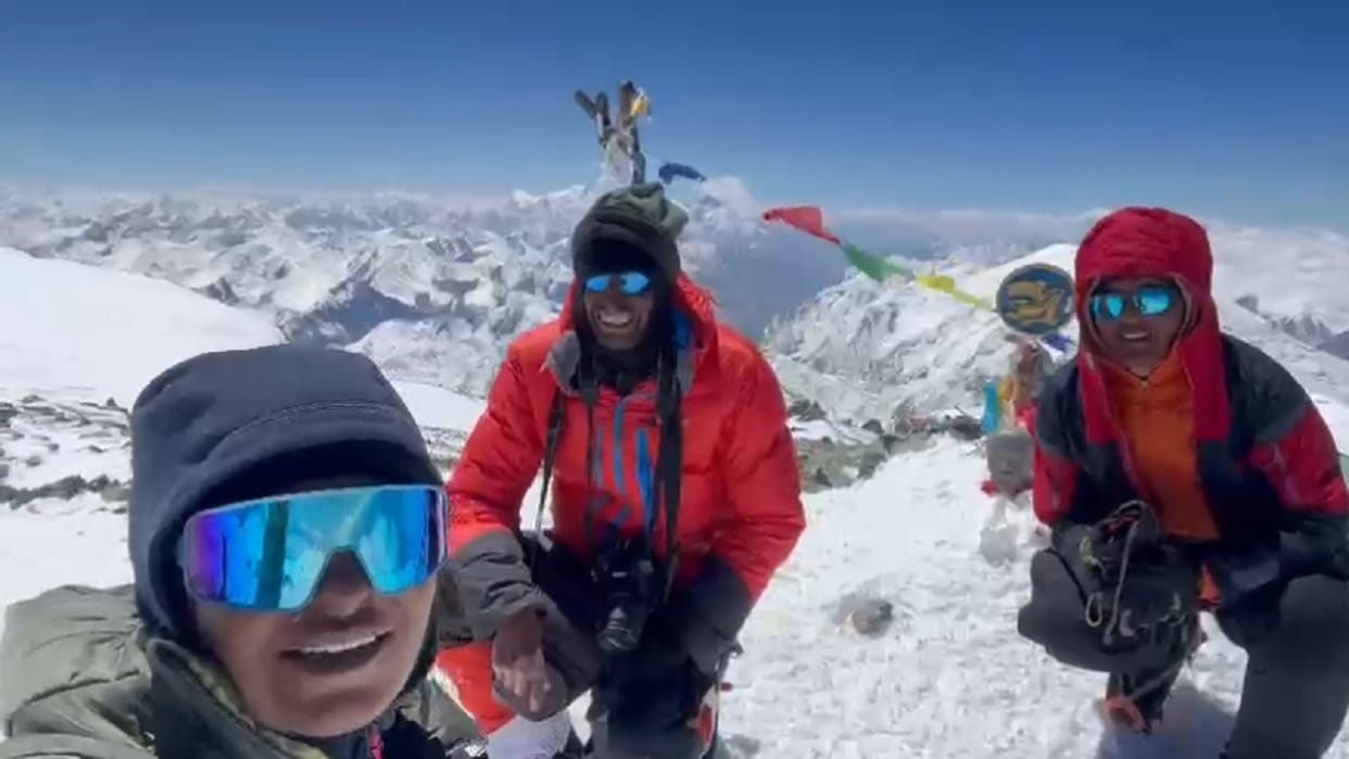 Mountaineer Reena Bhatti hoisted the tricolor on Kyrgyzstan's highest peak Lenin