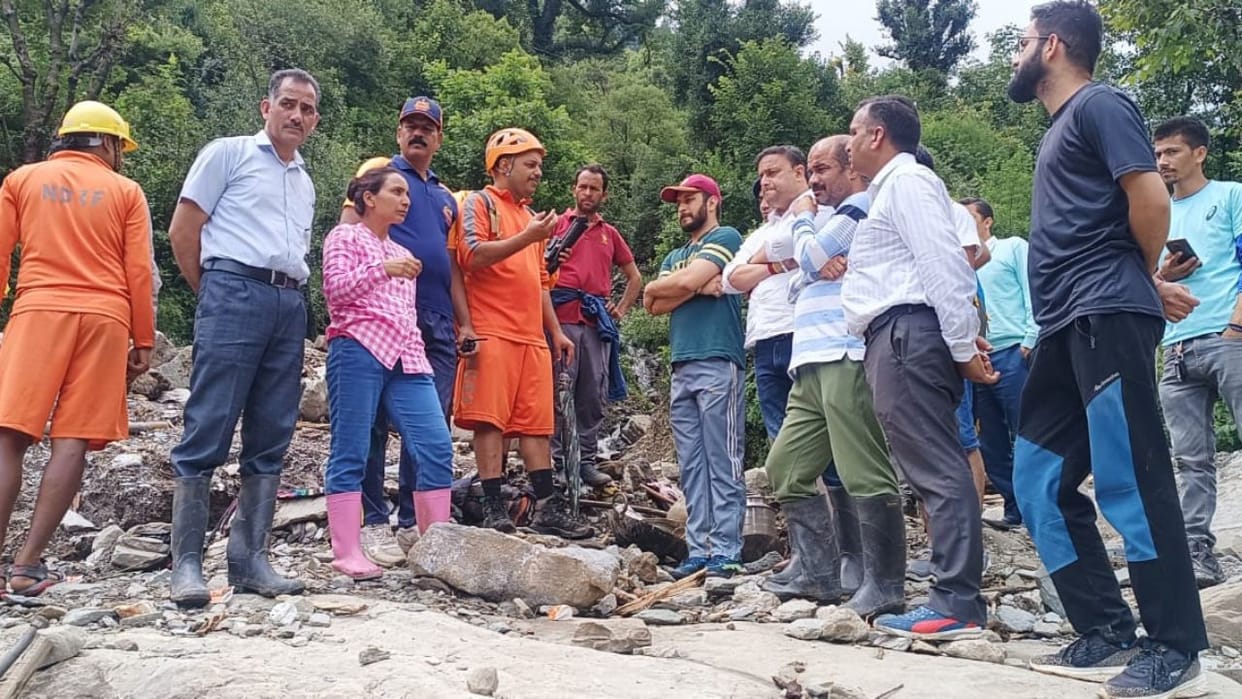 Himachal Disaster Search operation continues in Rajban for the fifth day two people are still missing