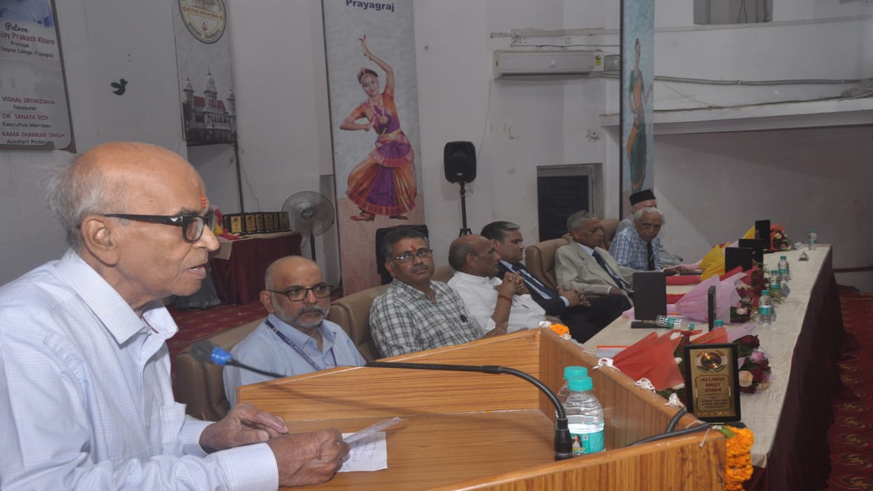 More than 100 former students gathered in CMP, got emotional remembering the old days.