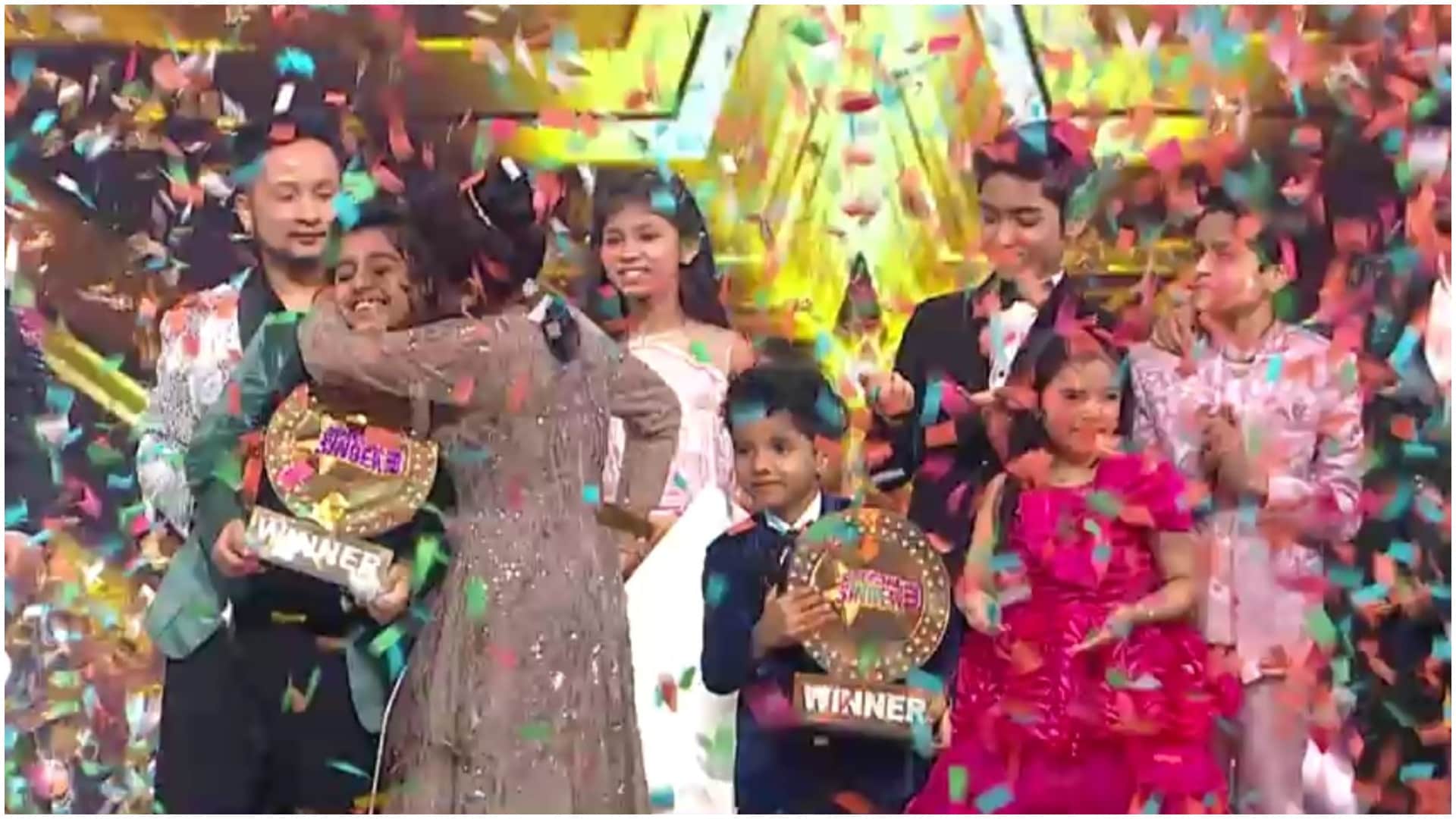 Seven-year-old Avirbhav S And Atharv Bakshi wins Superstar Singer 3 Trophy and 10 Lakh Prize Money