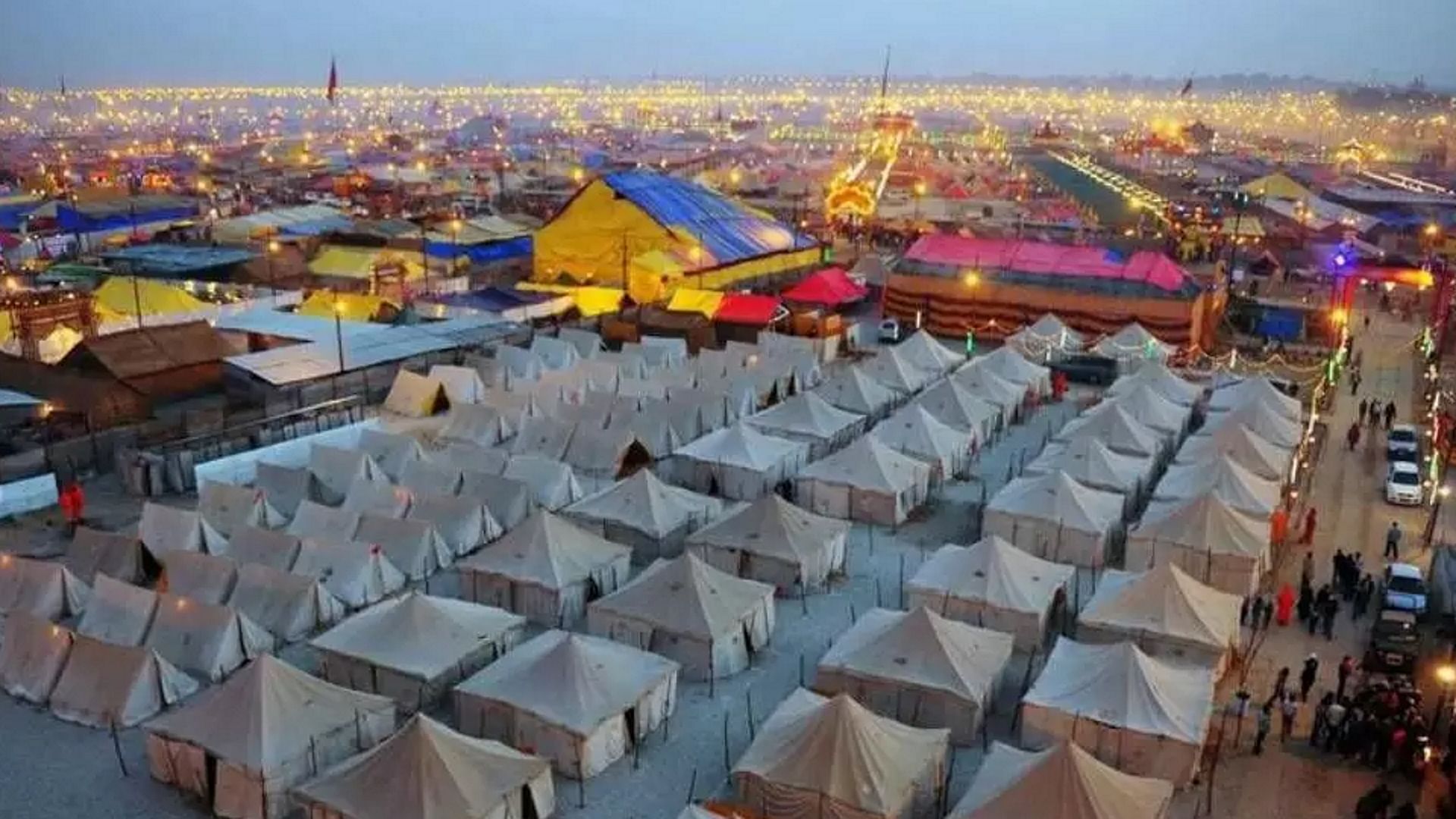 Lallooji and sons have been setting up a city of tents in Kumbh for 107 years