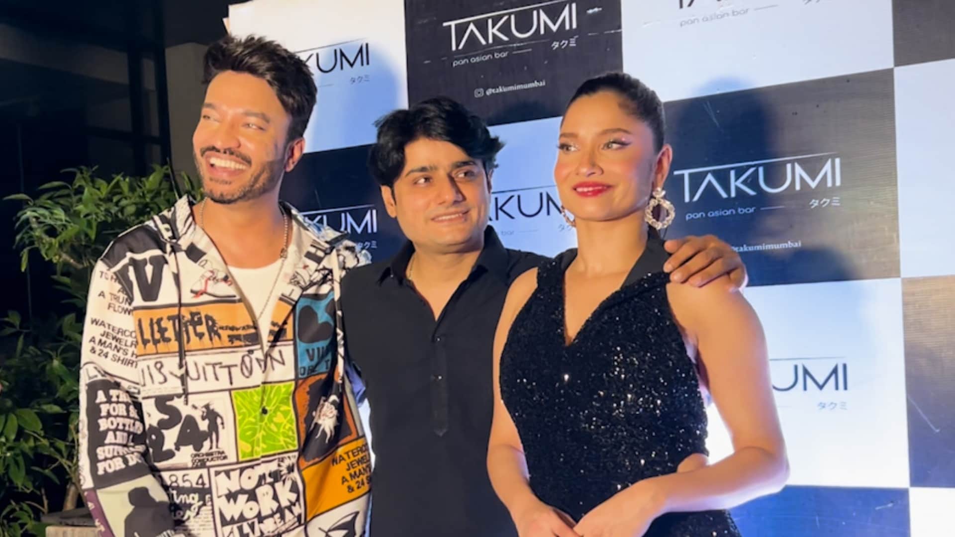 ankita lokhande celebrates vicky jain birthday many tv stars attend party Karan Kundra Pooja Aly Goni Faisu
