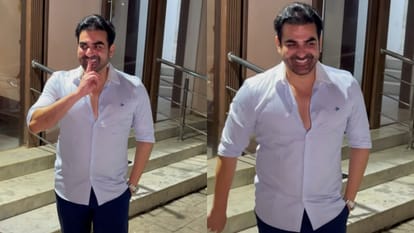 Arbaaz Khan celebrated his birthday at home actor looked handsome in casual look