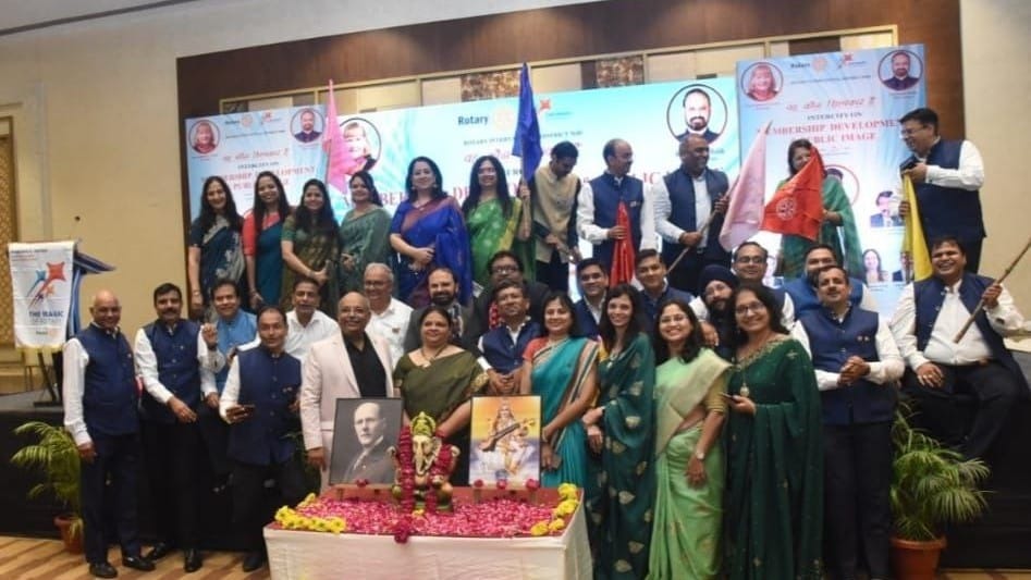 indore rotary club event friendship day news