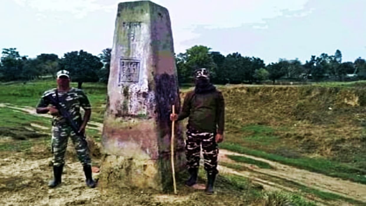Bihar News: Police and SSB on alert in Motihari regarding riots and violence in Bangladesh