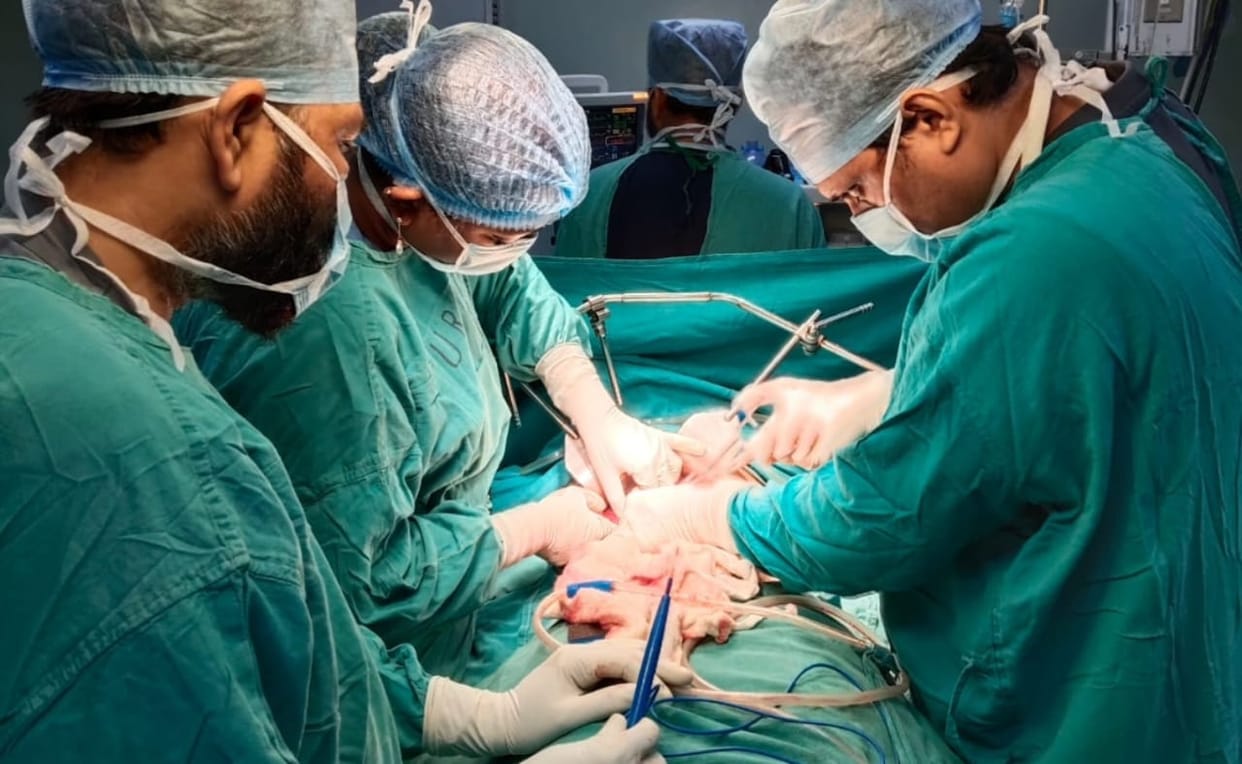 Pancreas cancer had spread to the blood vessels, BMRCC doctors saved the woman's life by performing an operati