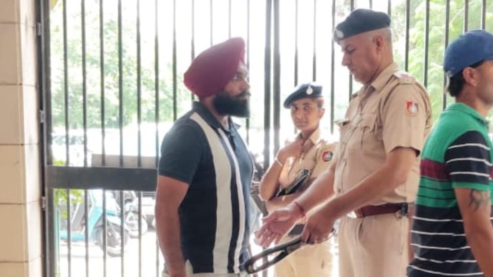 Security Tightens in Chandigarh district court