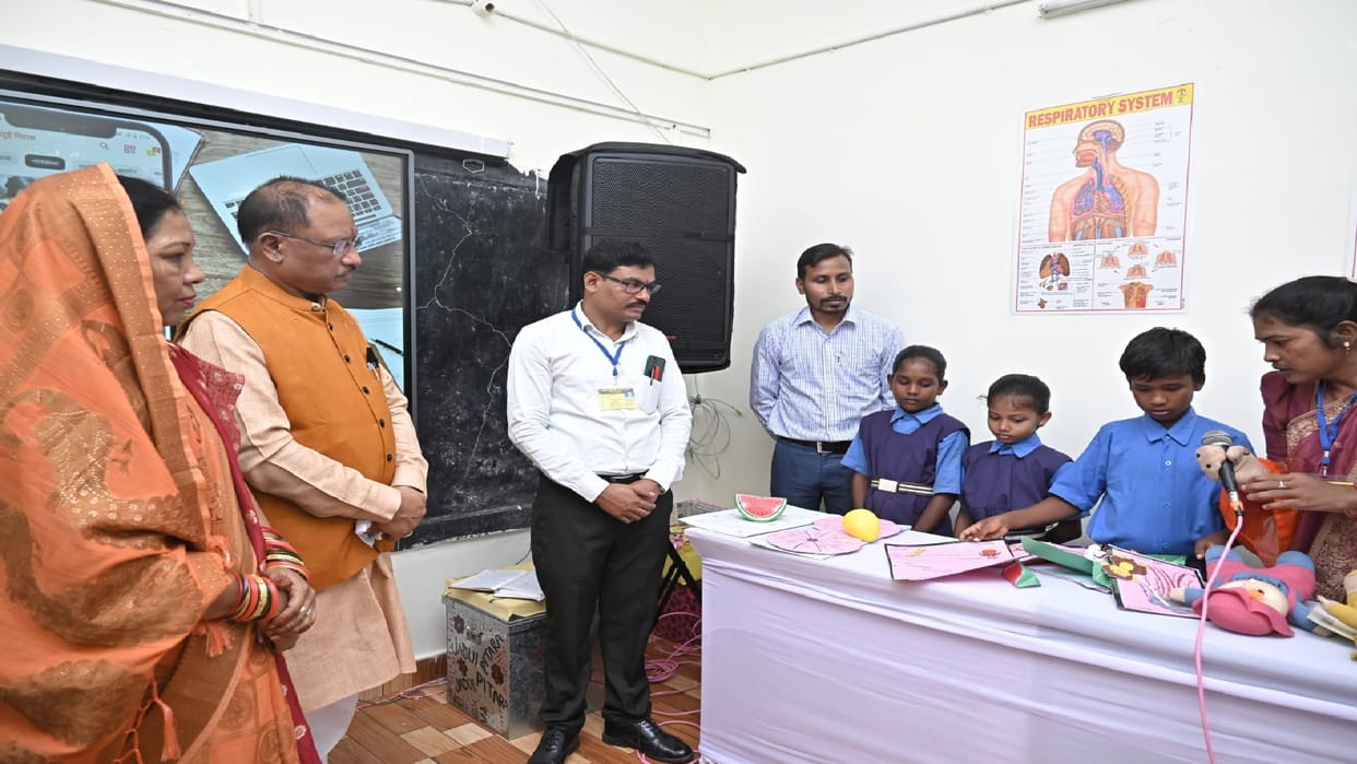 Activities will be learnt in a playful manner through the e-magic pitara app, 5th class student told CM in cg