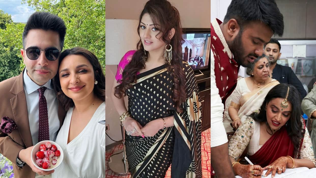 Actress who married with politicians  Parineeti Chopra Raghav Chaddha Swara Bhasker Fahad Zirar Ahmed