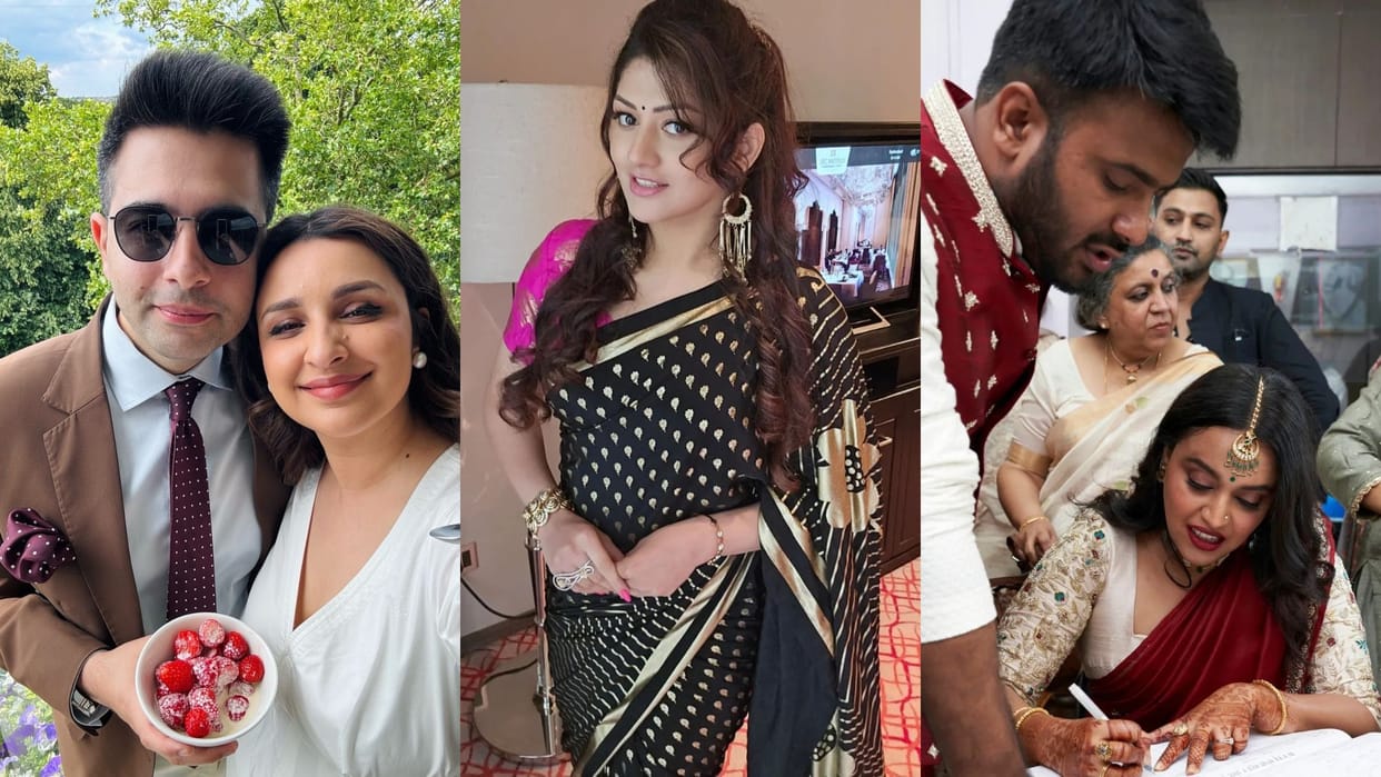 Actress who married with politicians  Parineeti Chopra Raghav Chaddha Swara Bhasker Fahad Zirar Ahmed