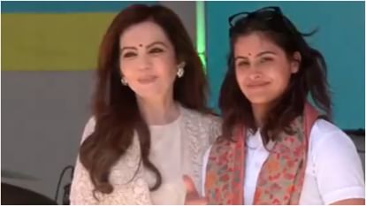 Medalist Manu Bhaker met Nita Ambani before the closing ceremony, shared photo paris olympics 2024