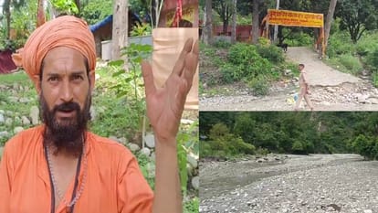 जानकारी देते बाबा मिट्ठूनाथ।