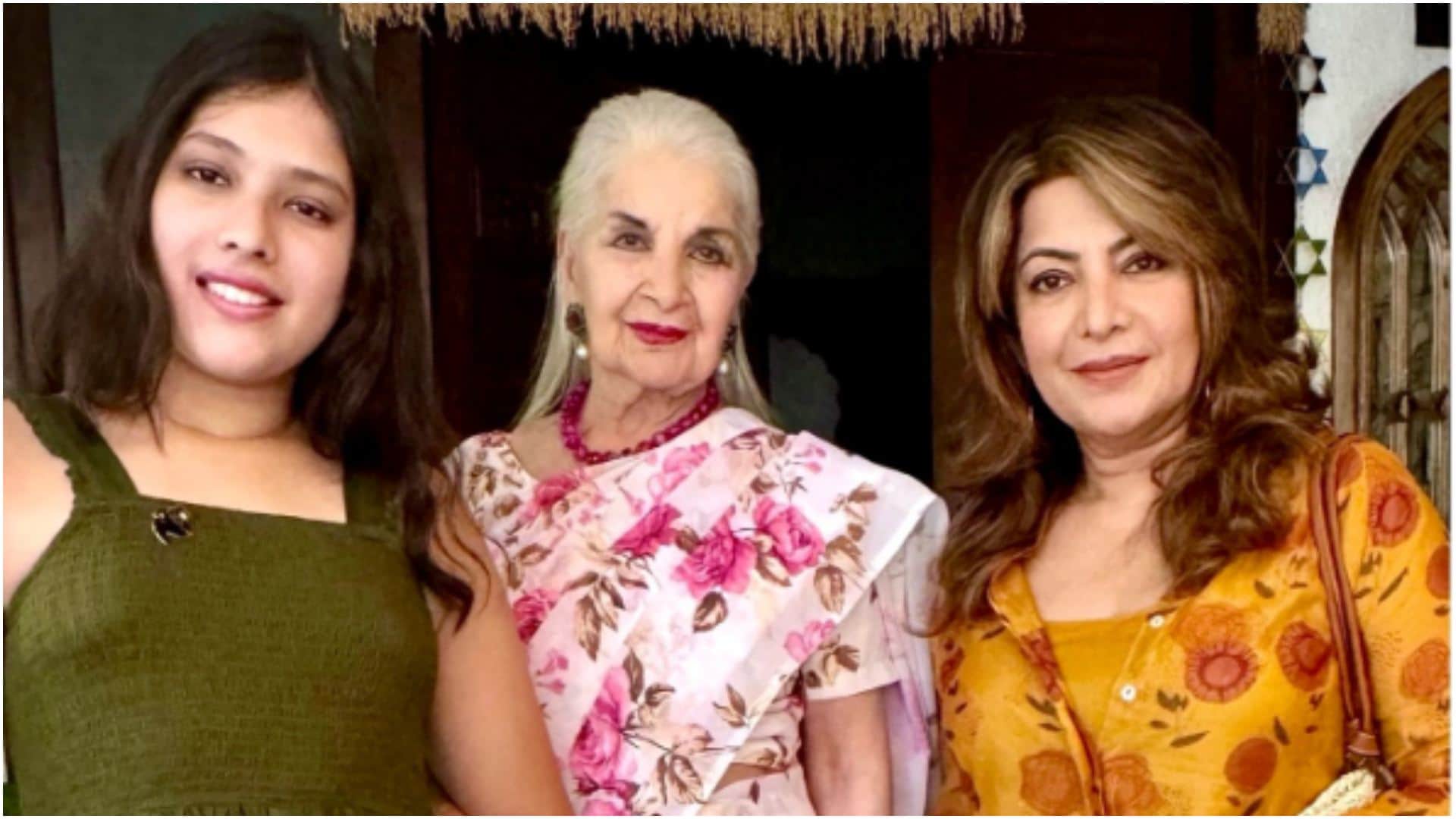 actress Divya Seth shah Daughter Mihika Shah Passes Away Due To Seizure