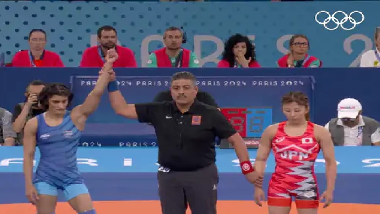 Vinesh Phogat enters Semifinal, after defeating Olympic champion, she defeats Ukrainian wrestler