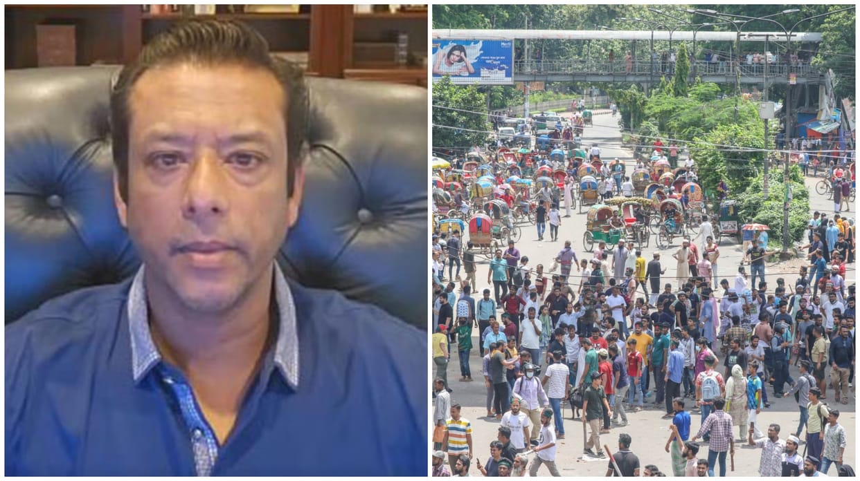 Sheikh Hasina’s son Sajeeb Wazed Joy urges forces to prevent unelected government in Bangladesh