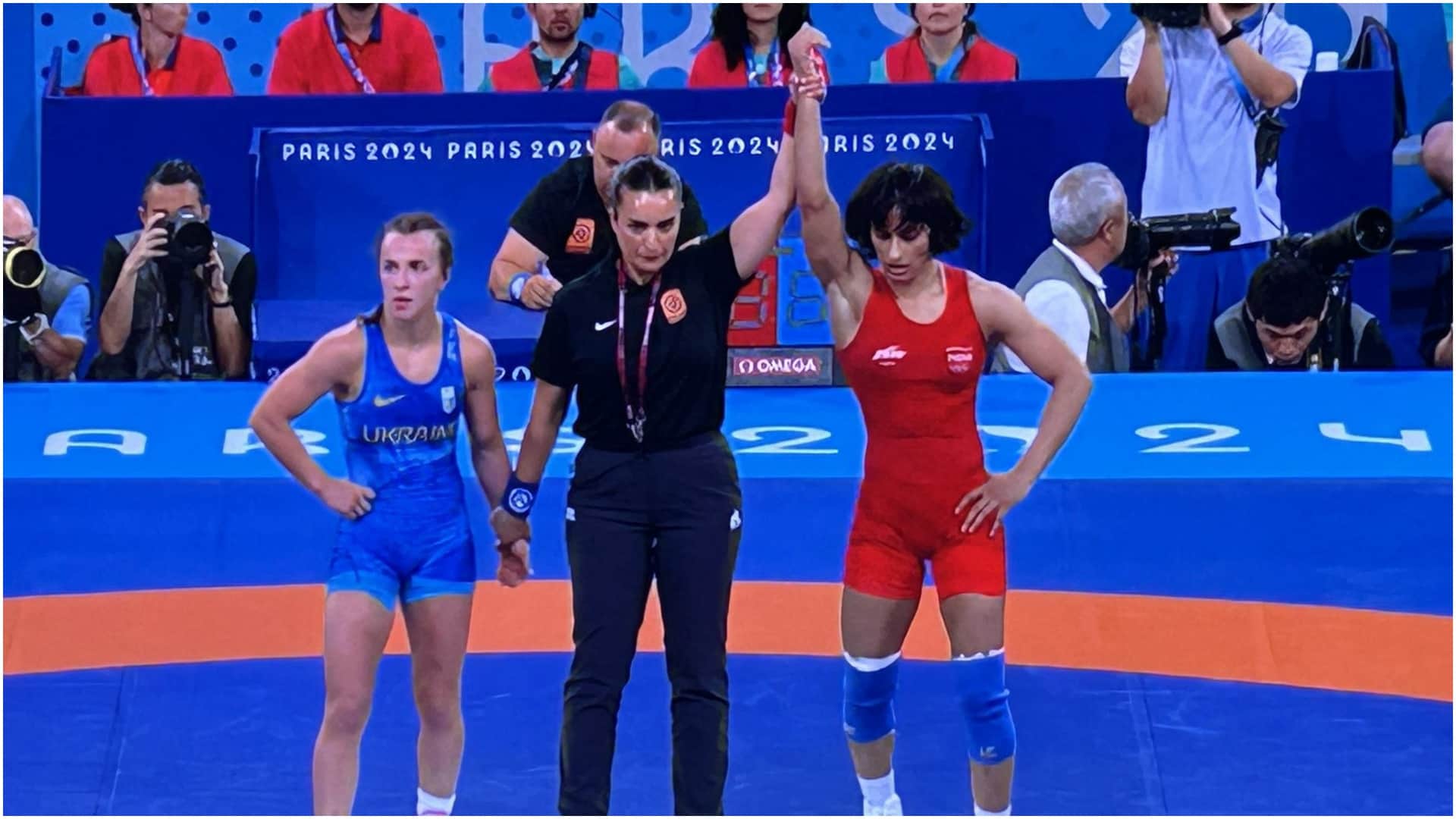 Paris Olympics: Vinesh Phogat reaches semifinal, defeated Olympics champion and Livach in wrsetling match