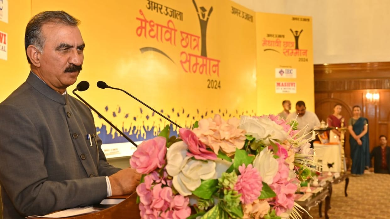CM Sukhu said four months were spent under code of conduct and four months were spent in disaster