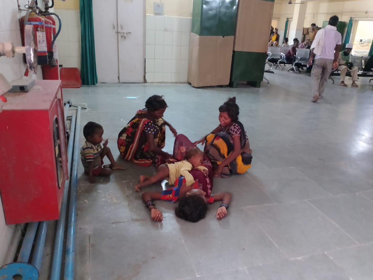 Death front dehydration in utraon prayagraj many people under treatment