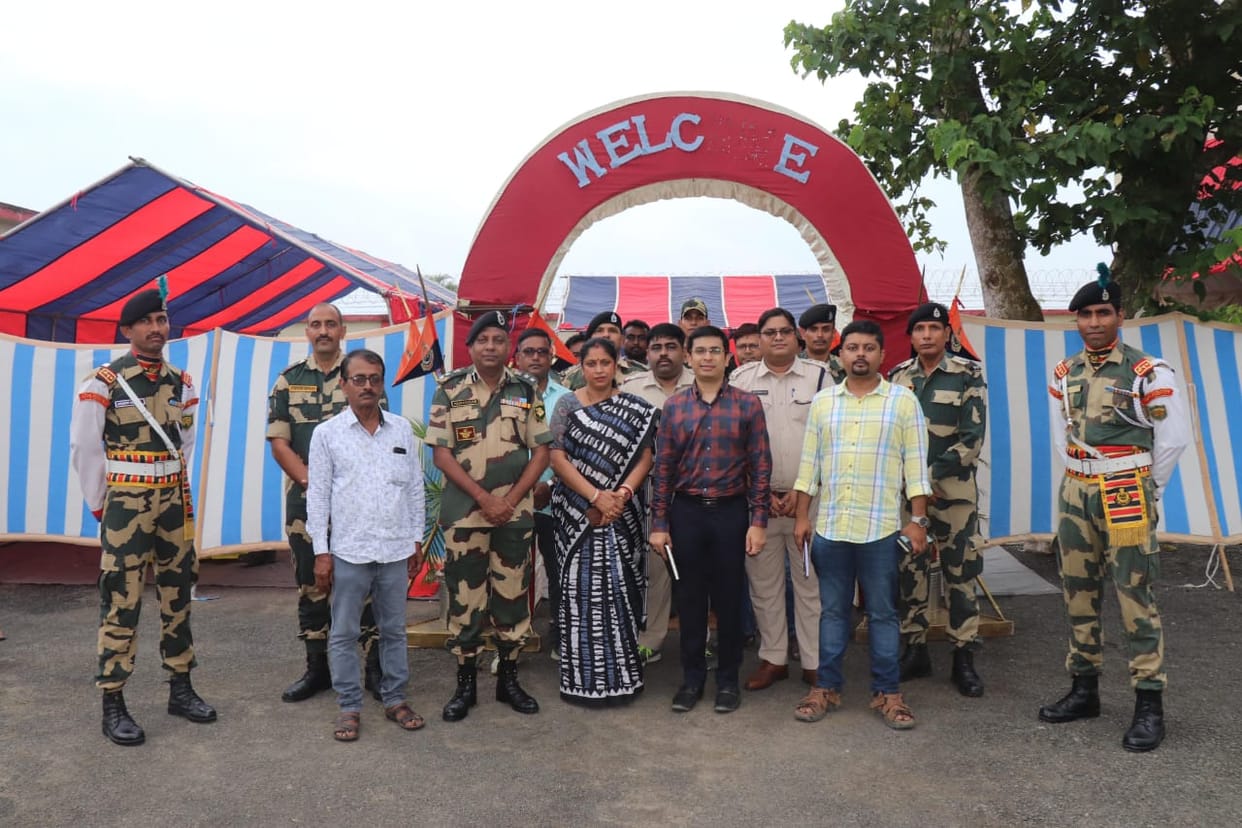 BSF held coordination meeting with officials of Bengal government; Border area residents were also present