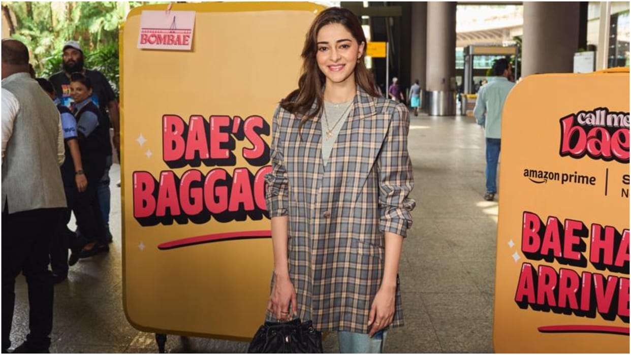Call Me Bae actress Ananya Panday Steals the Show at Mumbai Airport with her stylish accessory