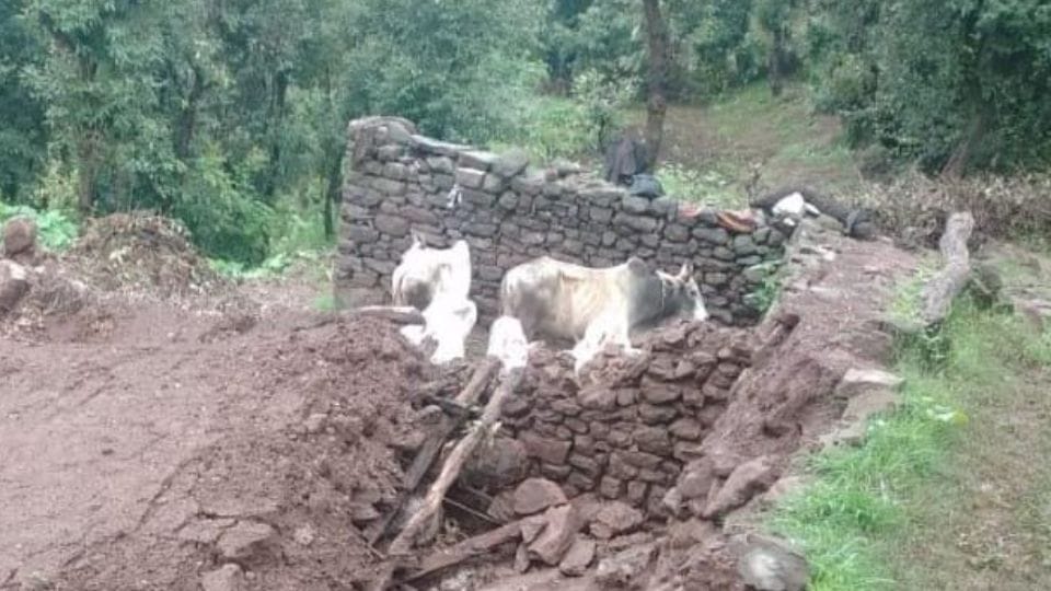 Woman dies after house collapses due to heavy rain in Rajouri jammu