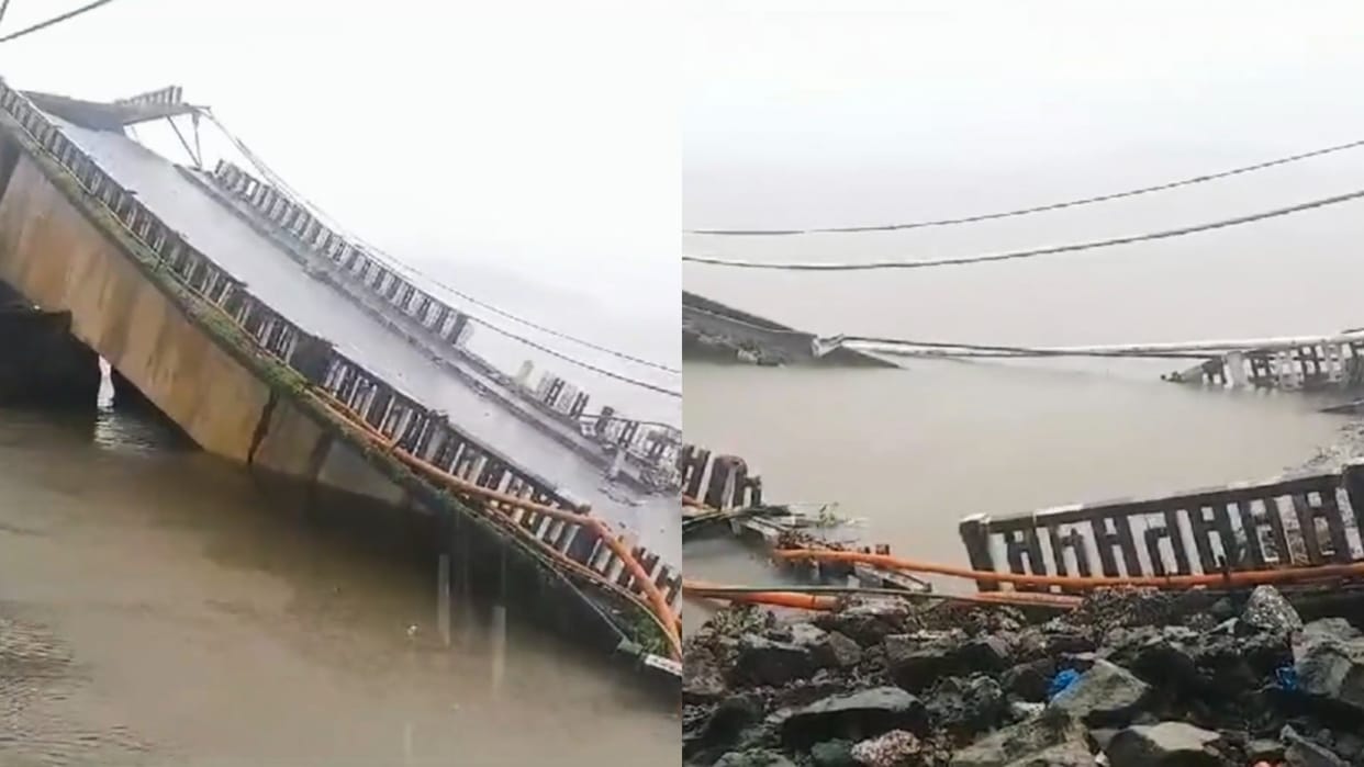 Stability check of new Kali river bridge ordered after old structure collapses news in hindi