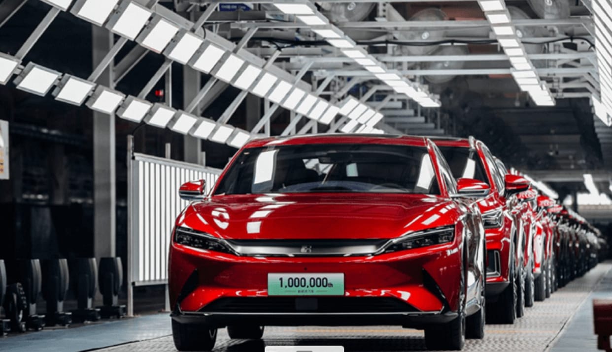 European Union moves forward with Chinese EV tariffs after divided vote