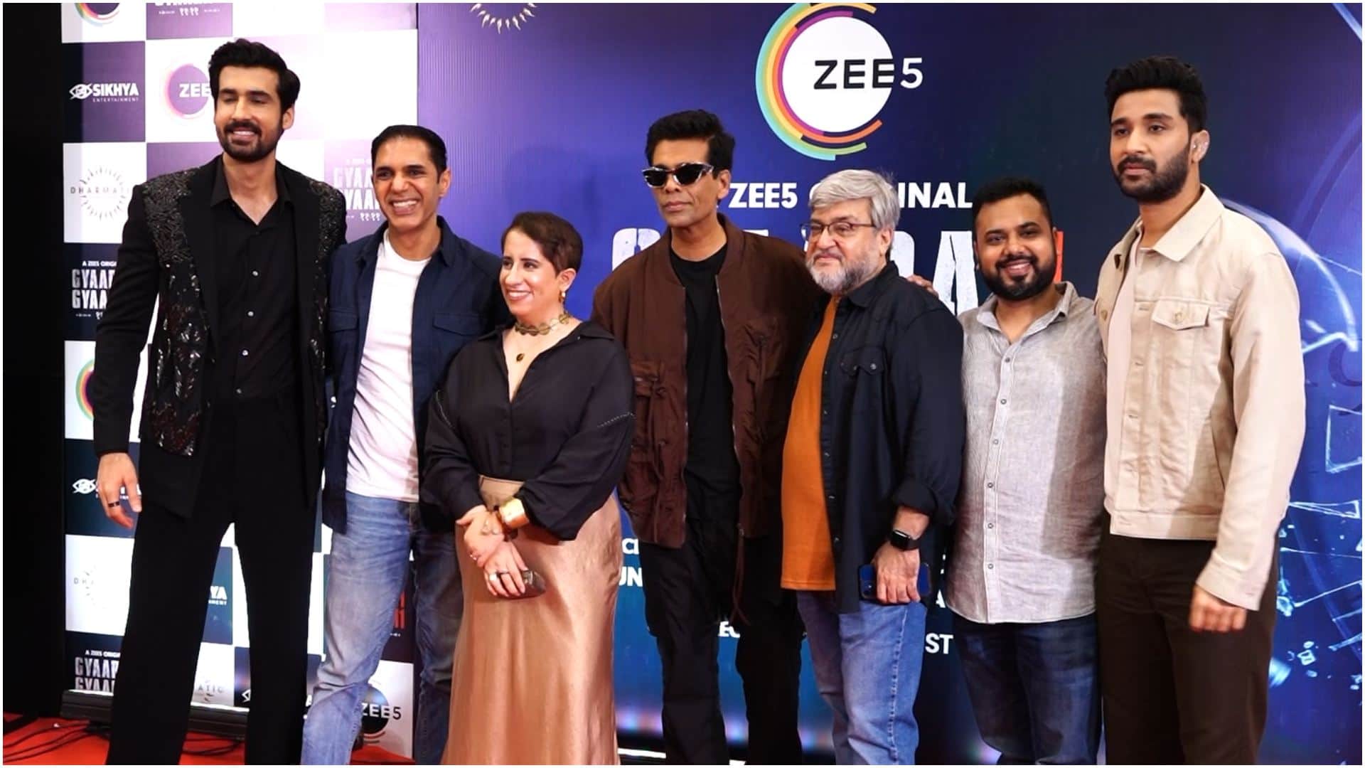 Sanya Malhotra To Kritika Kamra Raghav Juyal Guneet Monga attends Red Carpet Screening Of Zee5 Gyaarah Gyaarah