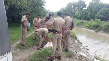 Saharanpur: HDFC Bank employee murdered, dead body thrown in Rajbaha, injury marks on neck.
