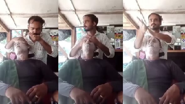 Video of spitting on massage goes viral, salon operator missing, police engaged in investigation