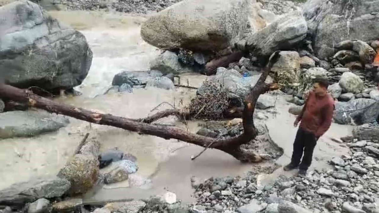 Kedarnath Disaster Rescue bridge built on Sonprayag Mandakini river collapsed due to heavy rains