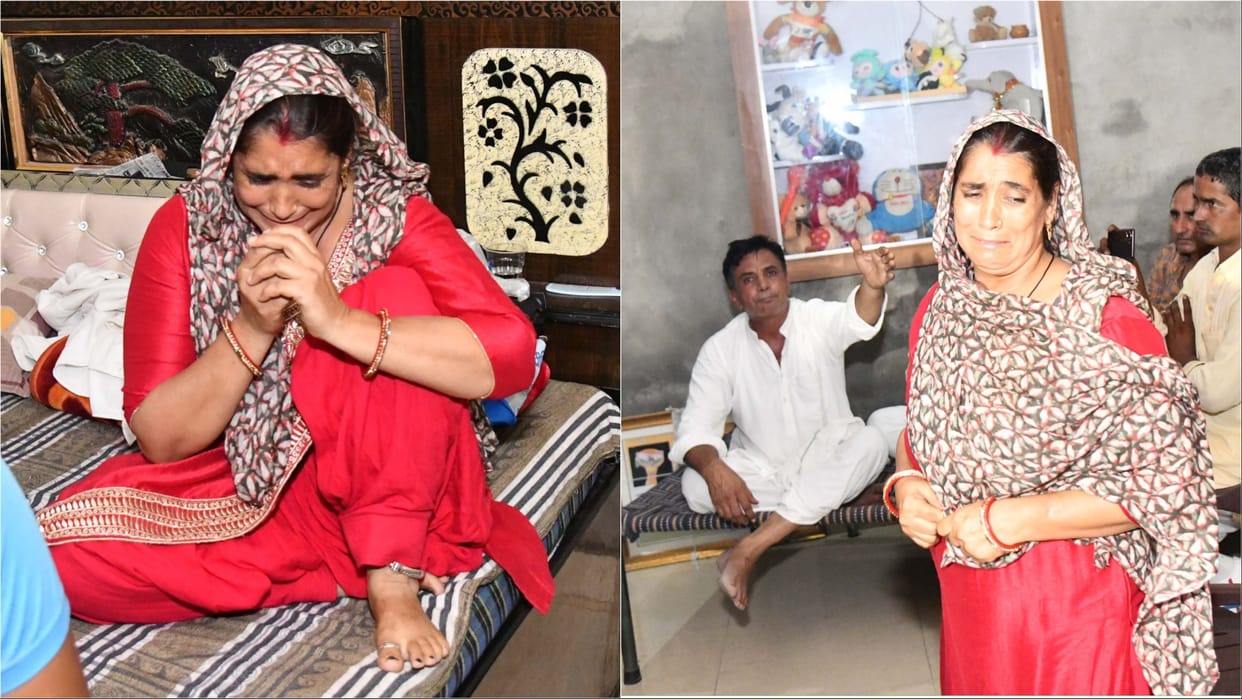 Olympics: Mother cried after the Antim defeat, father also had tears in his eyes