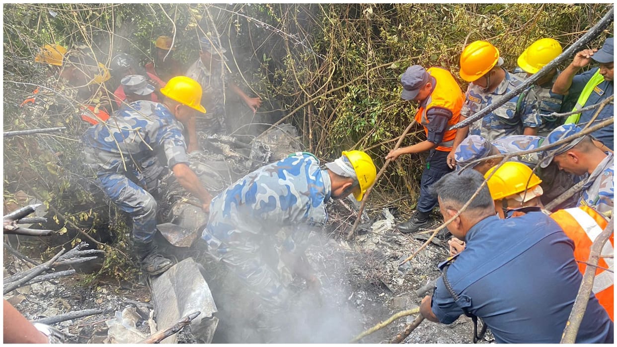 Helicopter crashes in Nepal Nuwakot 5 killed Report