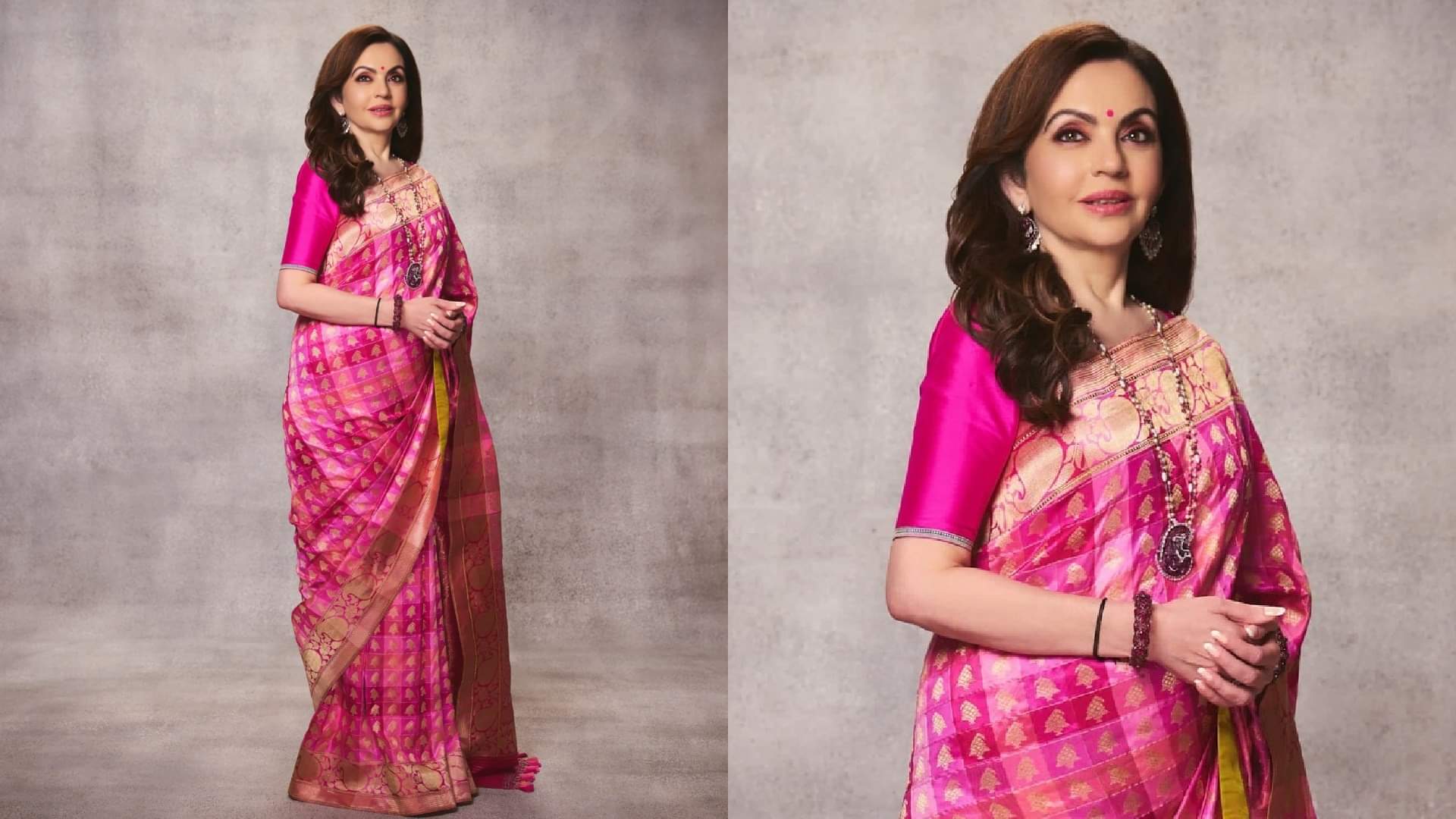 Trendy Saree Design Inspired By Nita Ambani Perfect For Wedding Season