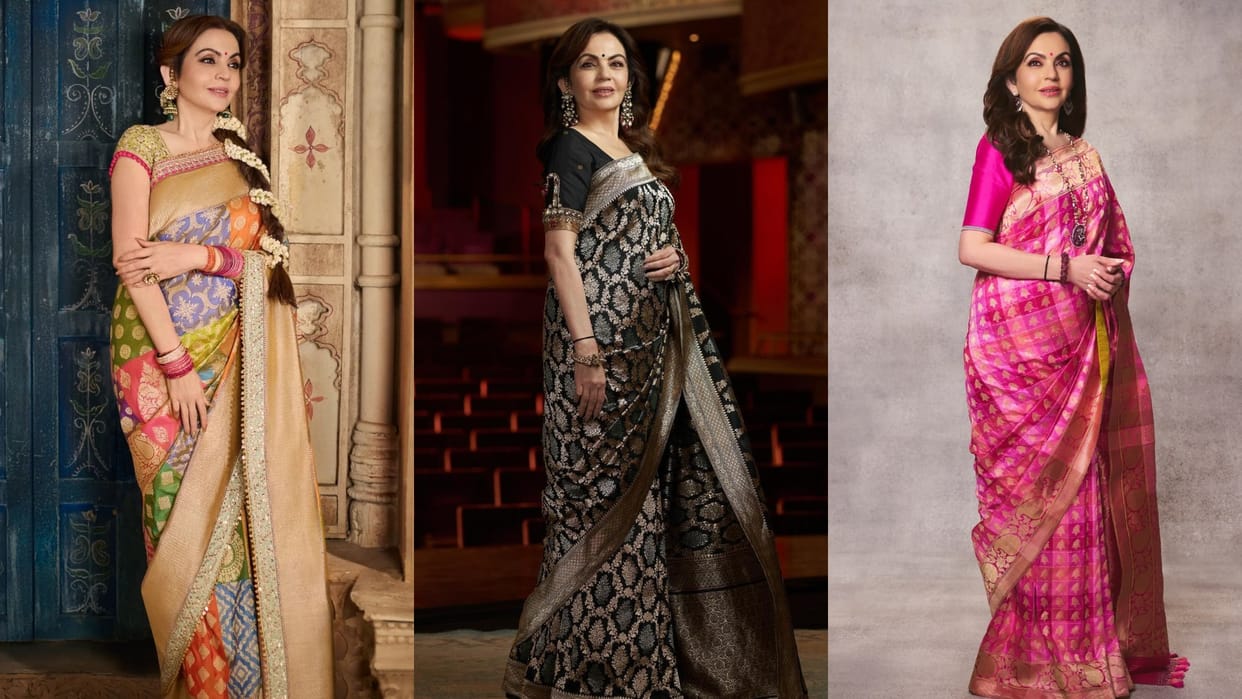 National Handloom Day 2024 nita ambani beautiful saree collection