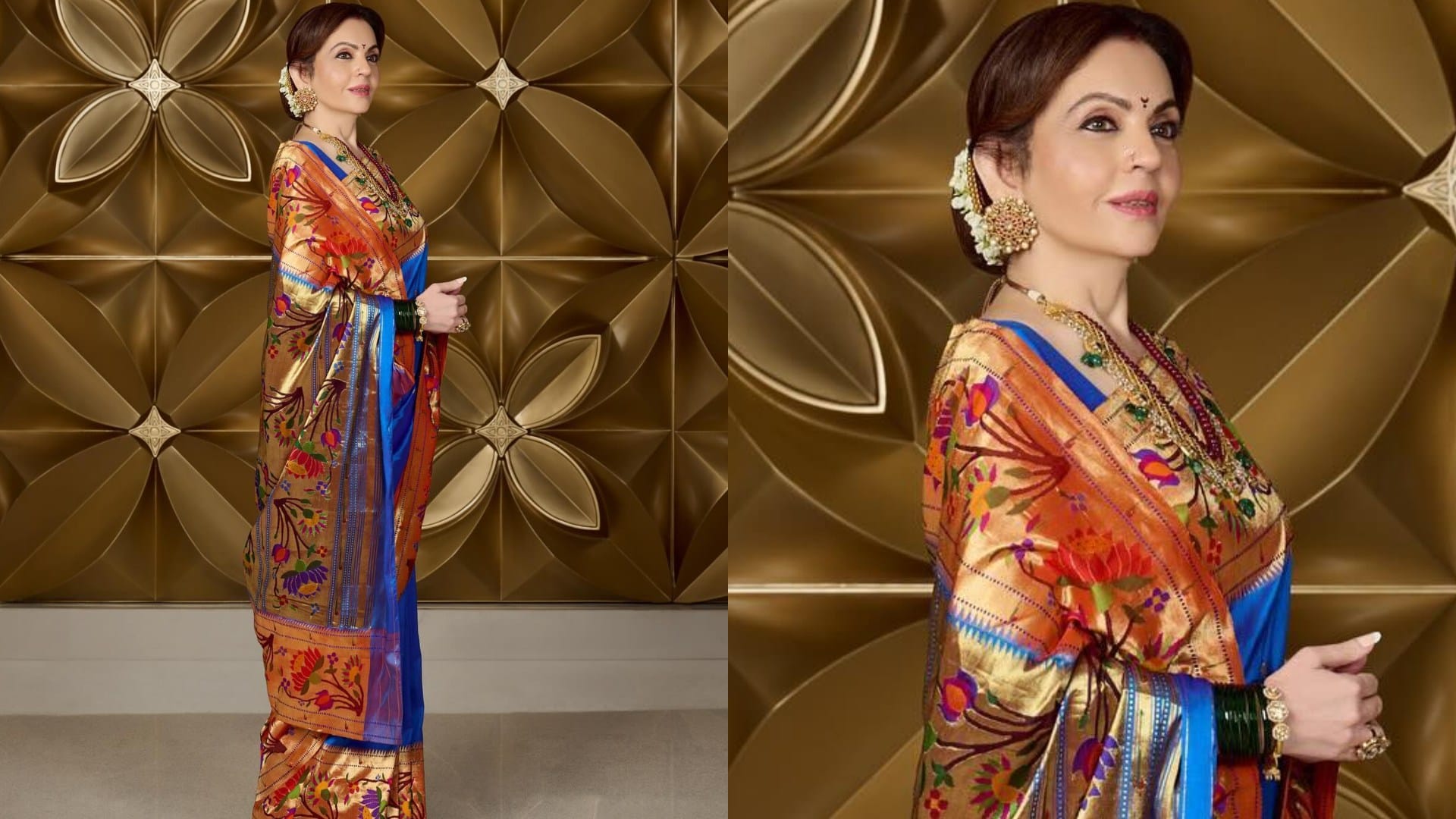 National Handloom Day 2024 nita ambani beautiful saree collection