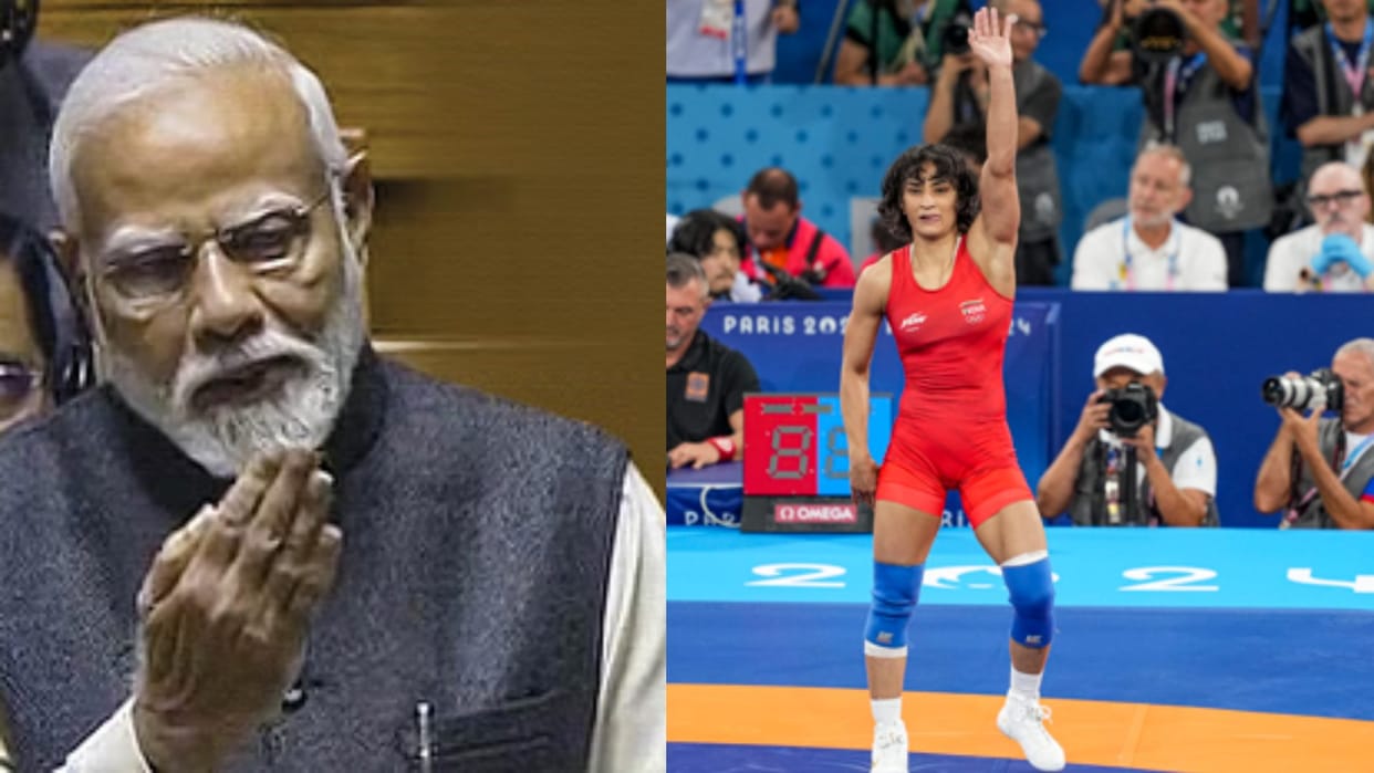 PM Modi-Vinesh Phogat: PM Modi tweeted on Vinesh Phogat being disqualified, said- you are a champion..
