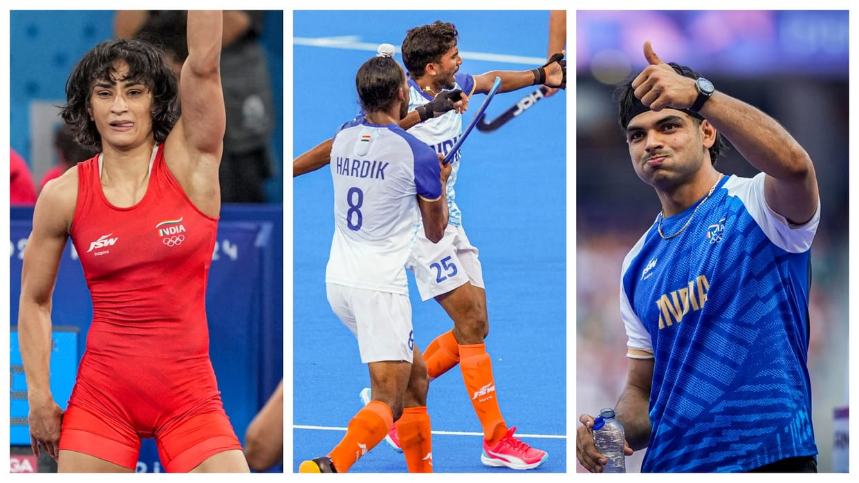 Paris Olympics Day-11 Highlights: Vinesh Phogat, Neeraj Chopra in finals, Indian Hockey Team lost semifinals