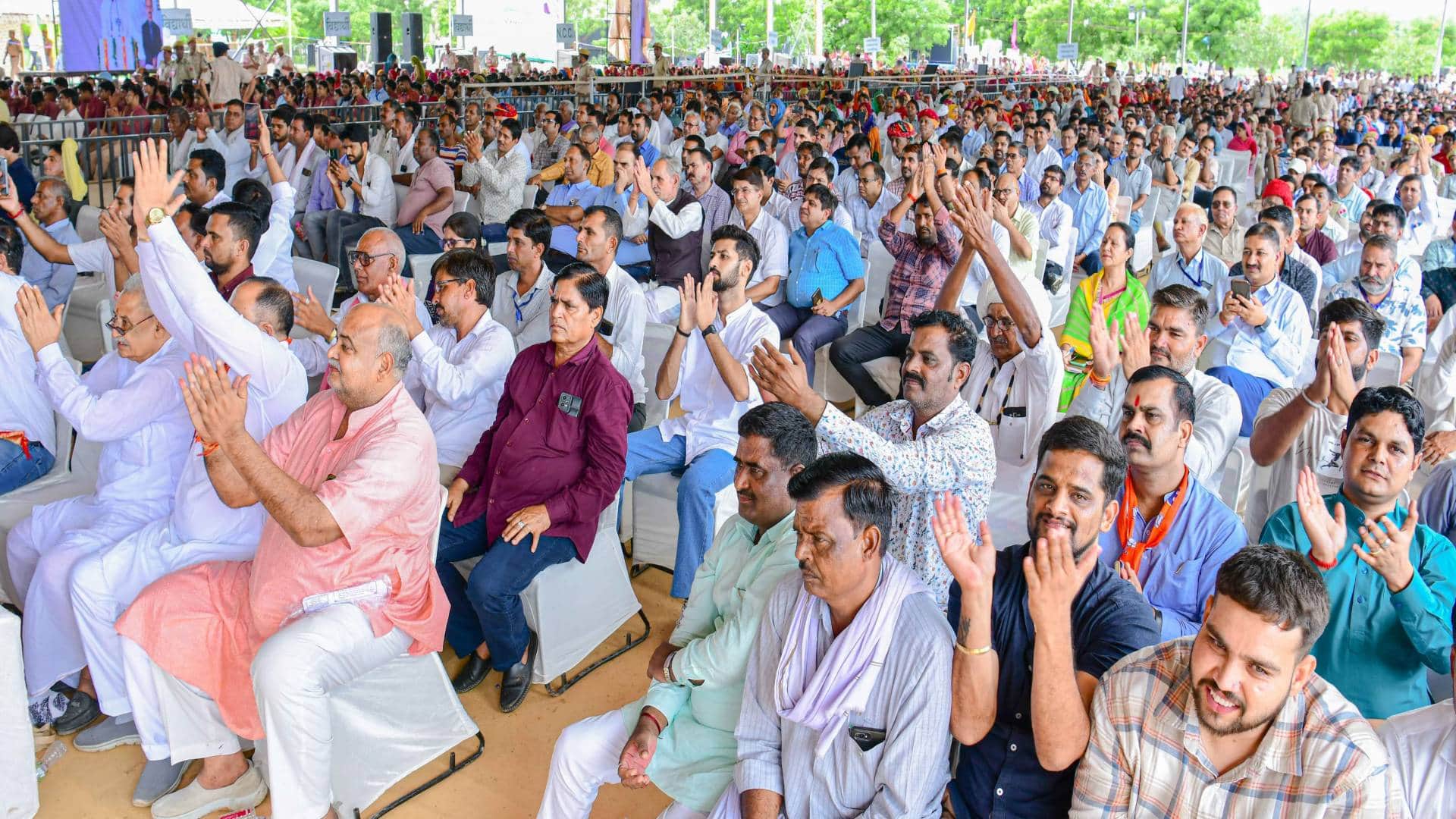 Rajasthan 75th state level forest festival in pictures 50 crore trees will be planted in next five years